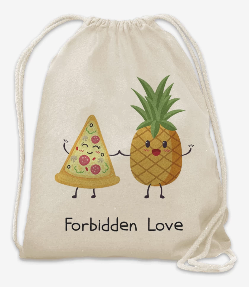 Mochila Blanco de Amor prohibido
