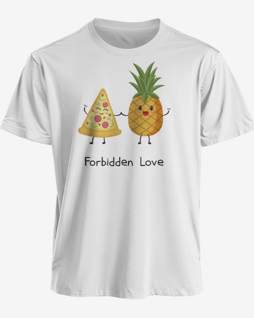Polera premium Blanco de Amor prohibido