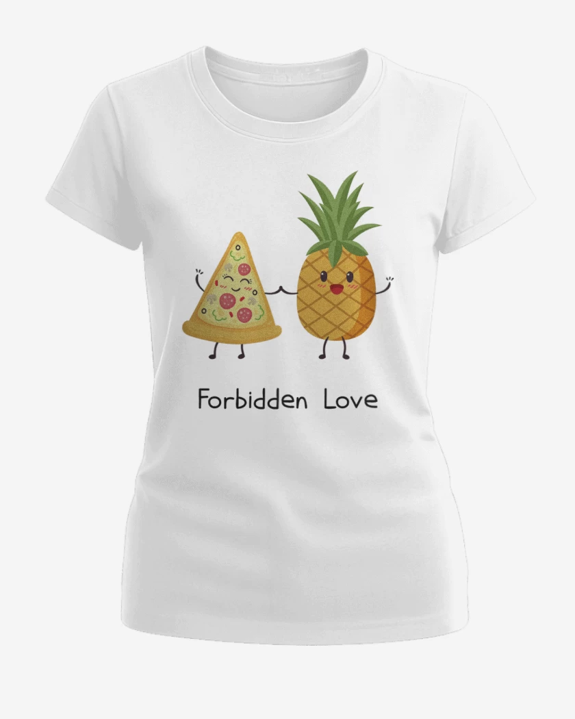 Polera de Mujer Blanco de Amor prohibido
