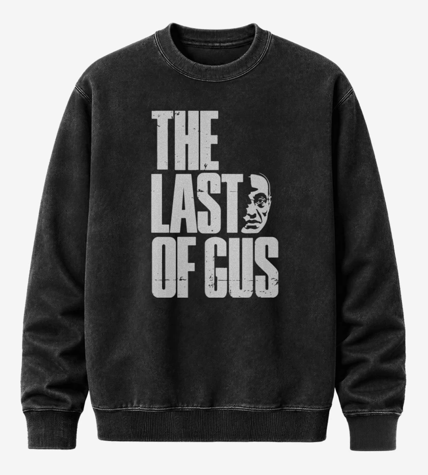 Poleron Polo Acid Wash Negro de The Last Of Gus