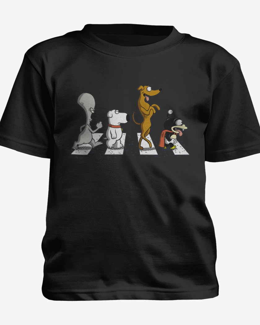 Polera de niño Negro de The mascotas