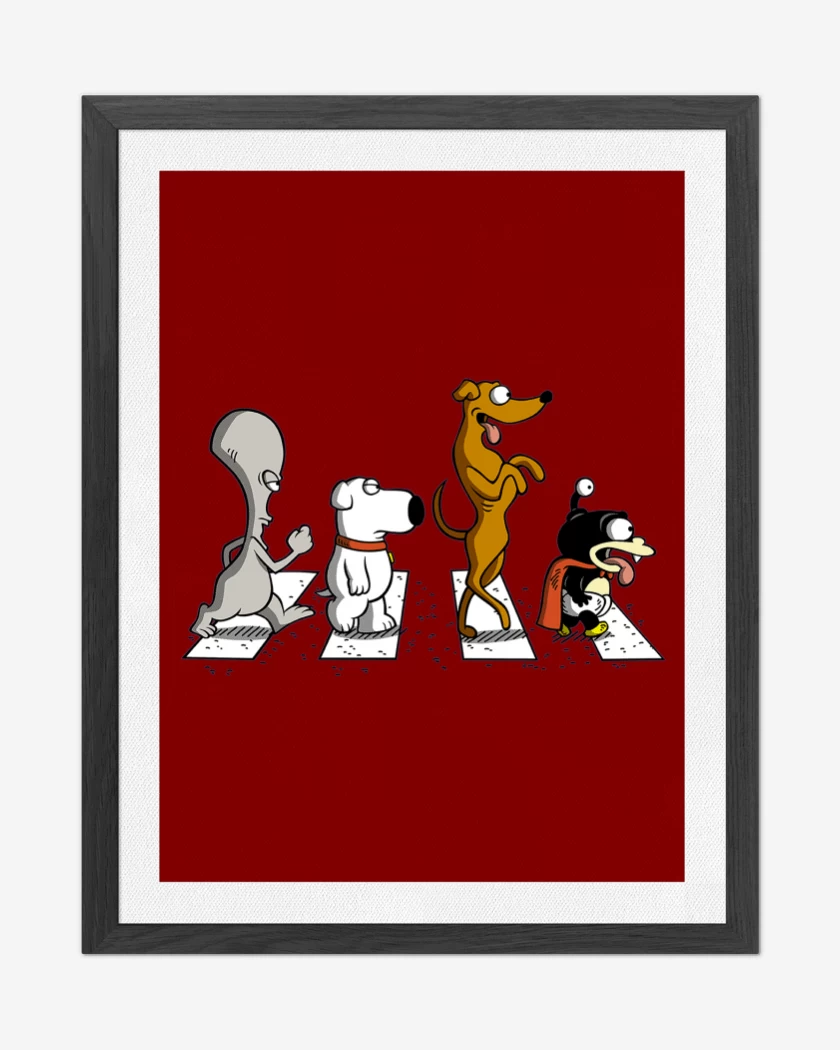 Cuadro decorativo The mascotas