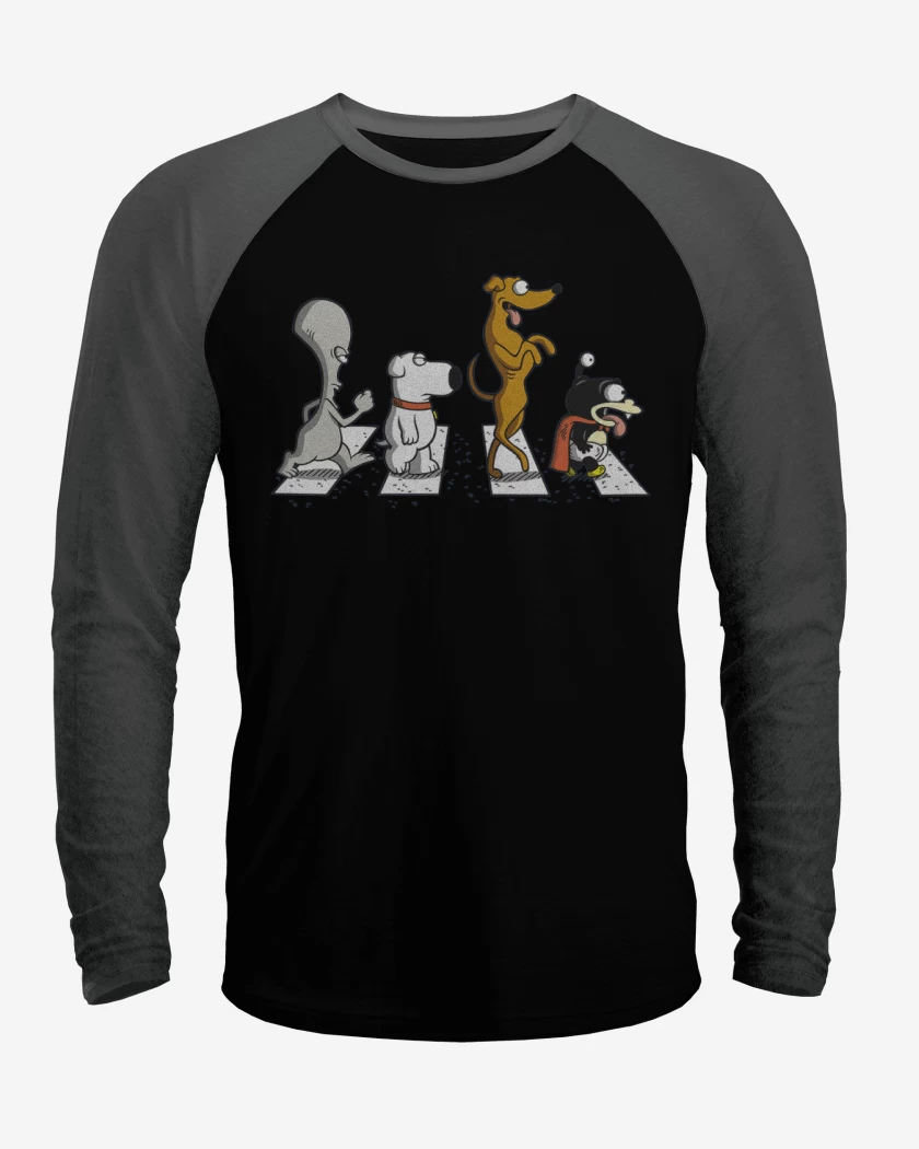 Polera Raglan The mascotas