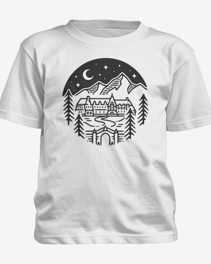 Polera de niño Blanco de Overlook hotel 