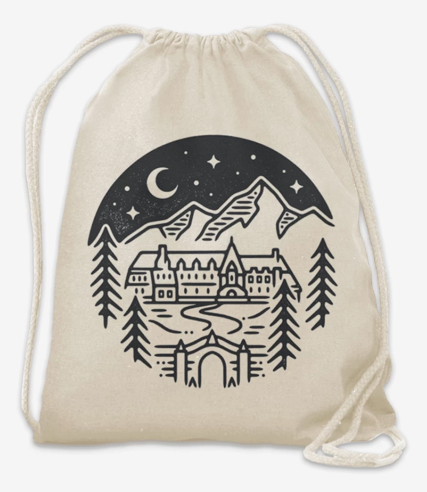 Mochila Blanco de Overlook hotel 