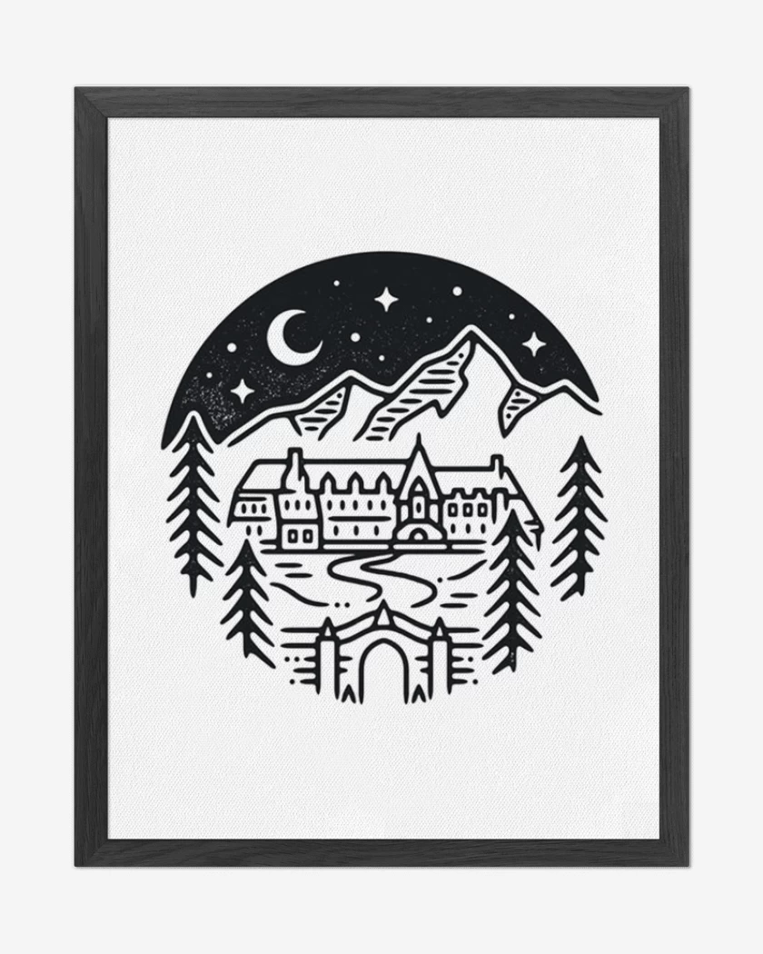 Cuadro decorativo Overlook hotel 