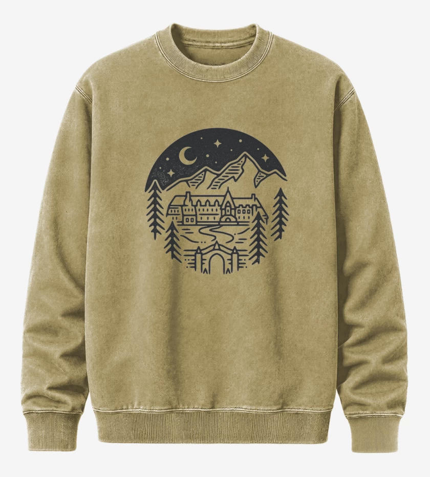 Poleron Polo Acid Wash Beige de Overlook hotel 