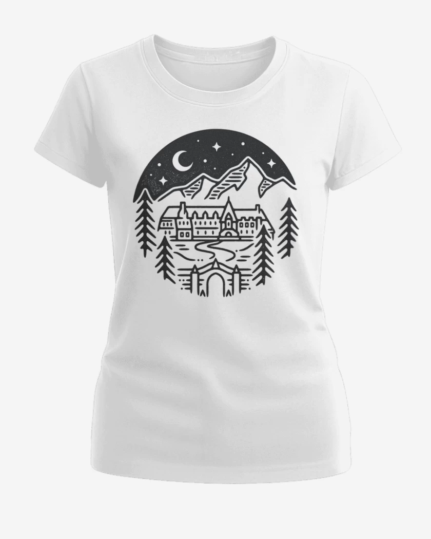 Polera de Mujer Blanco de Overlook hotel 