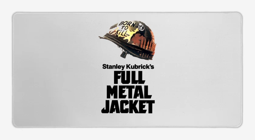 Mouse pad Gamer Blanco de Full Metal Jacket