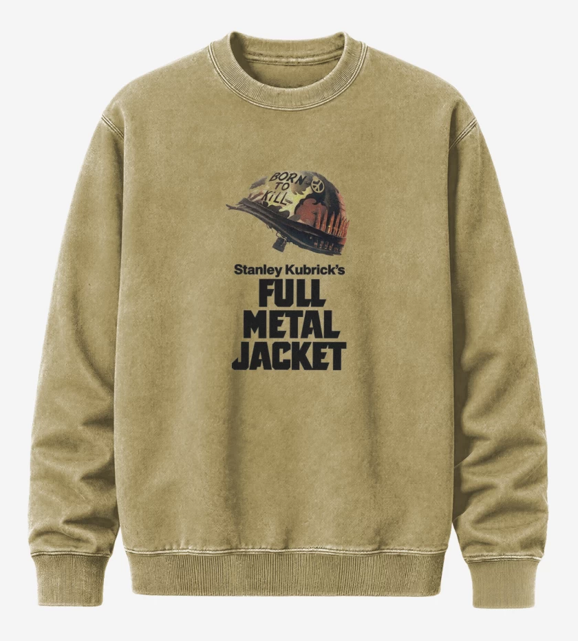 Poleron Polo Acid Wash Beige de Full Metal Jacket