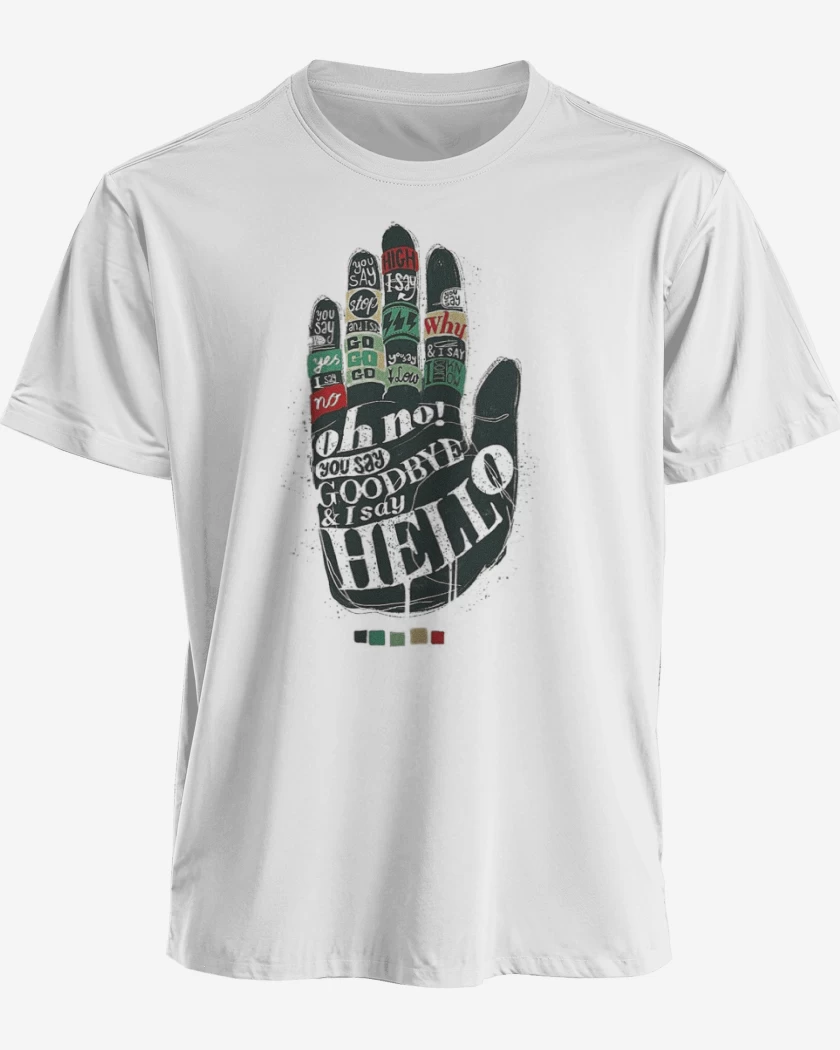 Polera Hello goodbye 