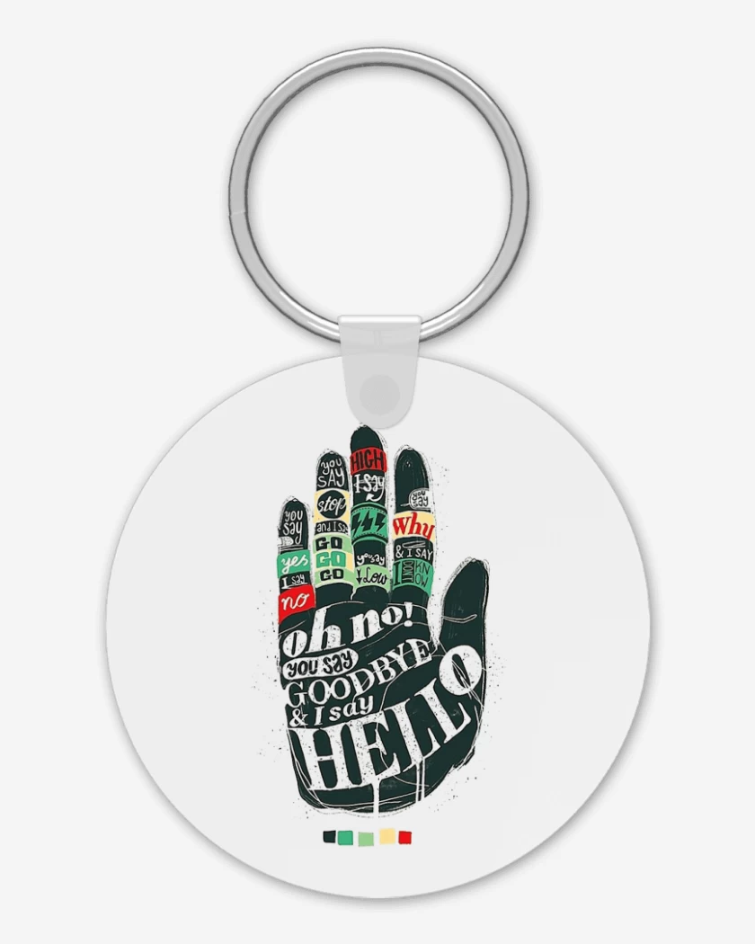 Llavero Hello goodbye 