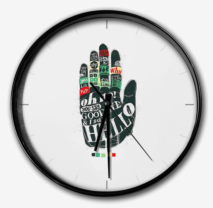 Reloj Hello goodbye 