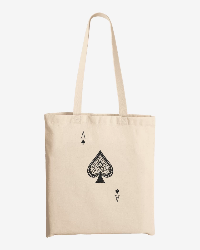 Totebag As de pica