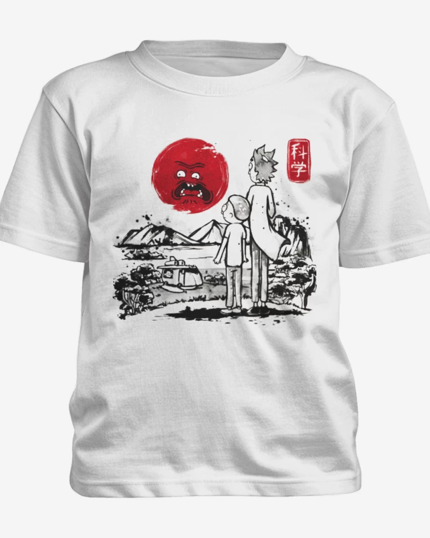 Polera de niño Rick and morty japo