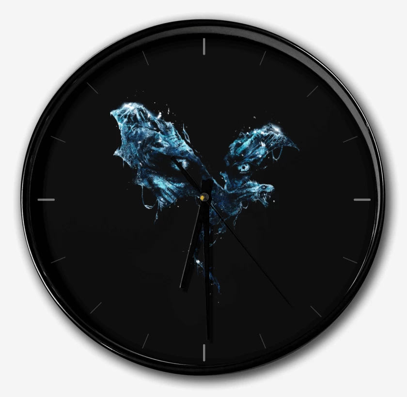 Reloj Negro de Night King Dragon