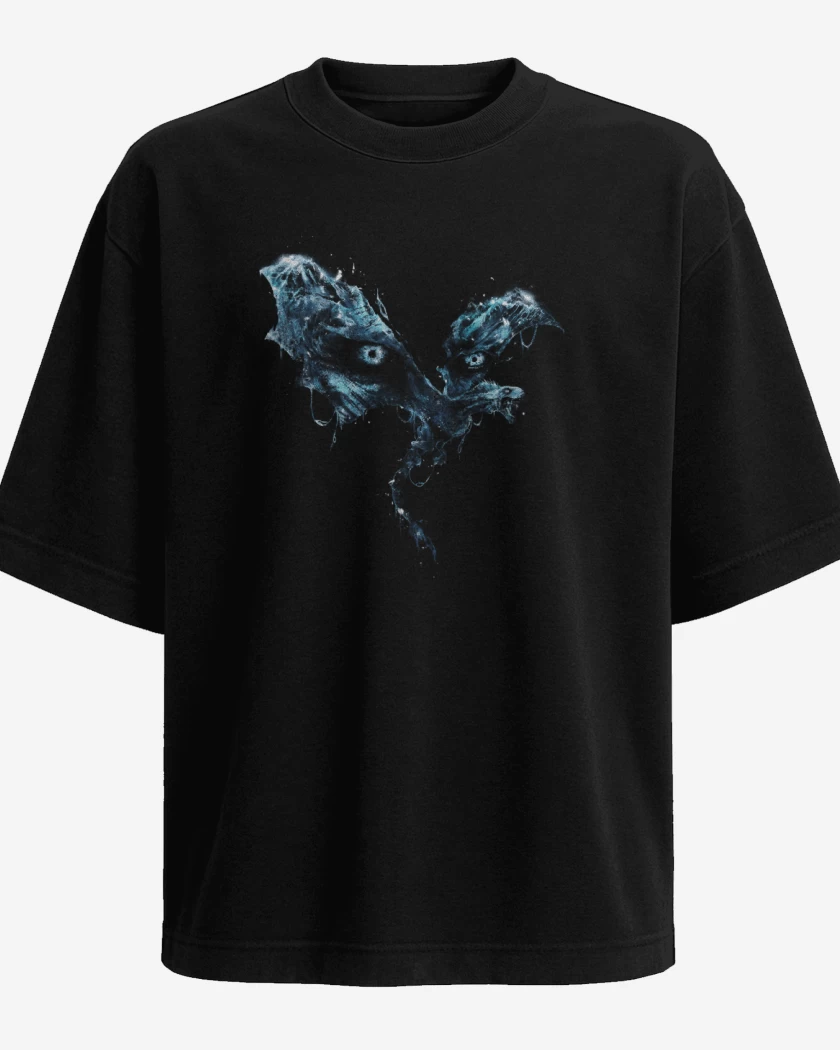 Polera Oversize Night King Dragon