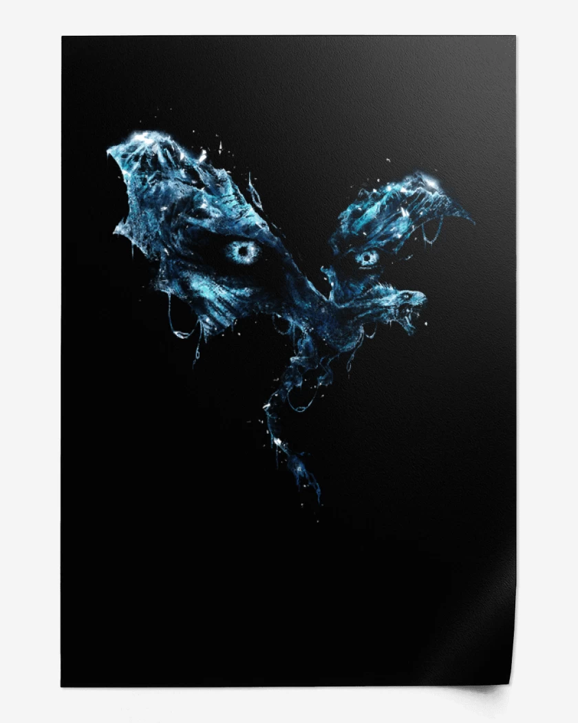 Print Night King Dragon