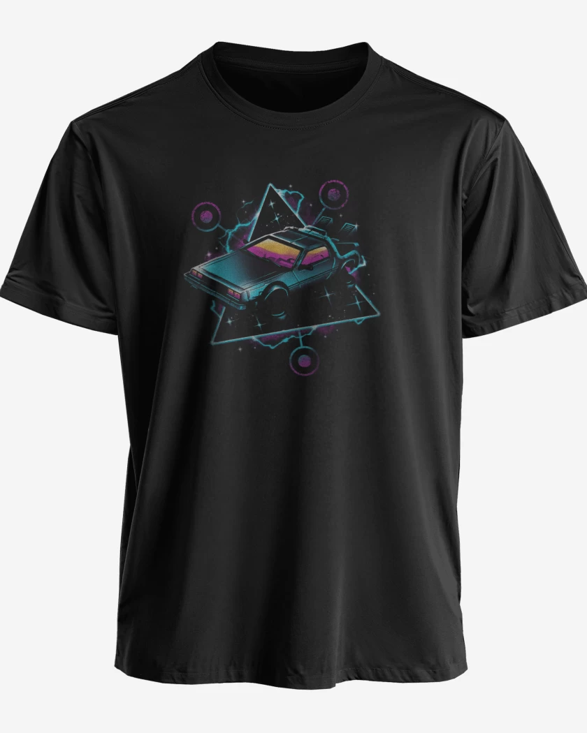 Polera Delorean Back to the future 