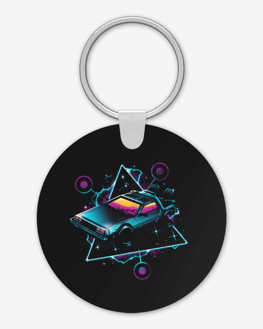 Llavero Delorean Back to the future 