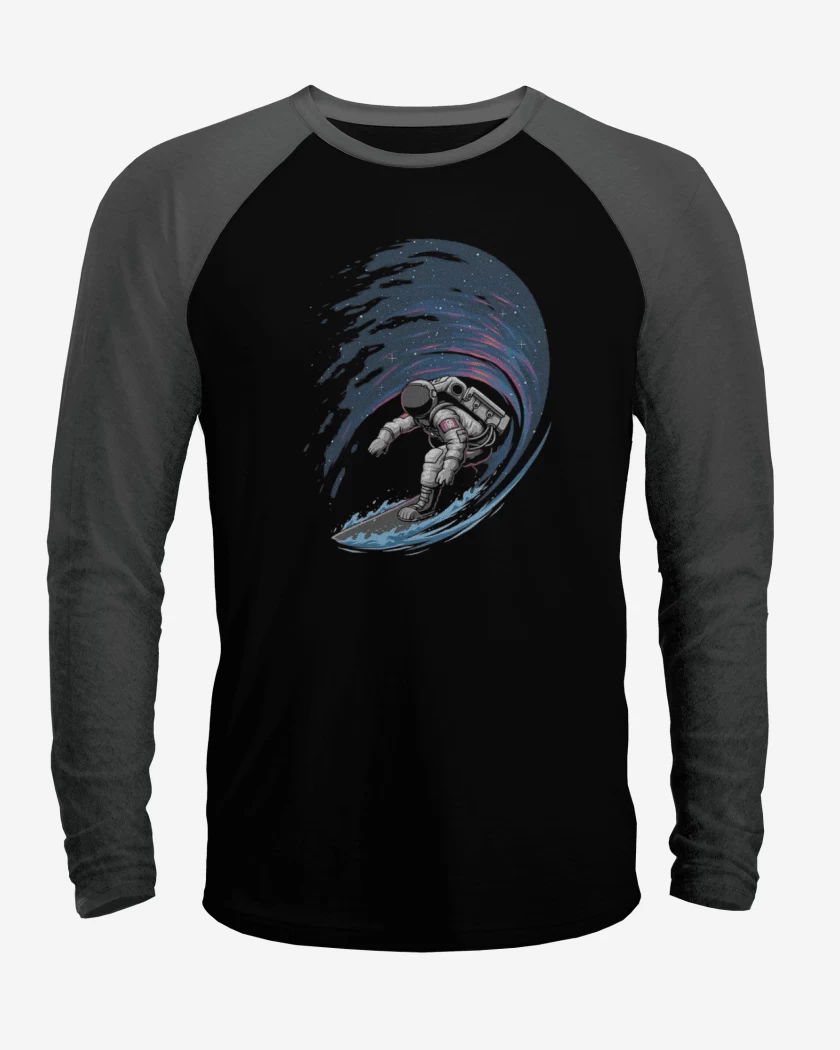 Polera Raglan Astronauta Surf 