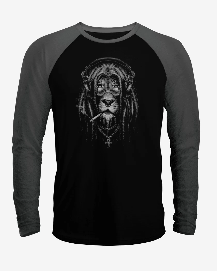 Polera Raglan Leon Rasta 