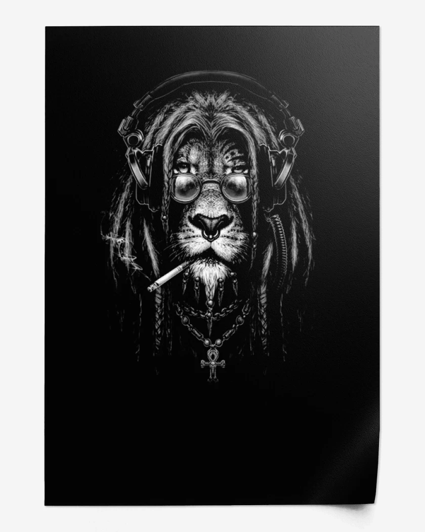 Print Leon Rasta 