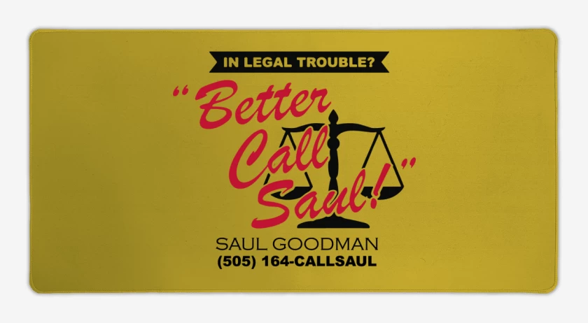 Mouse pad Gamer Better Call Saul!