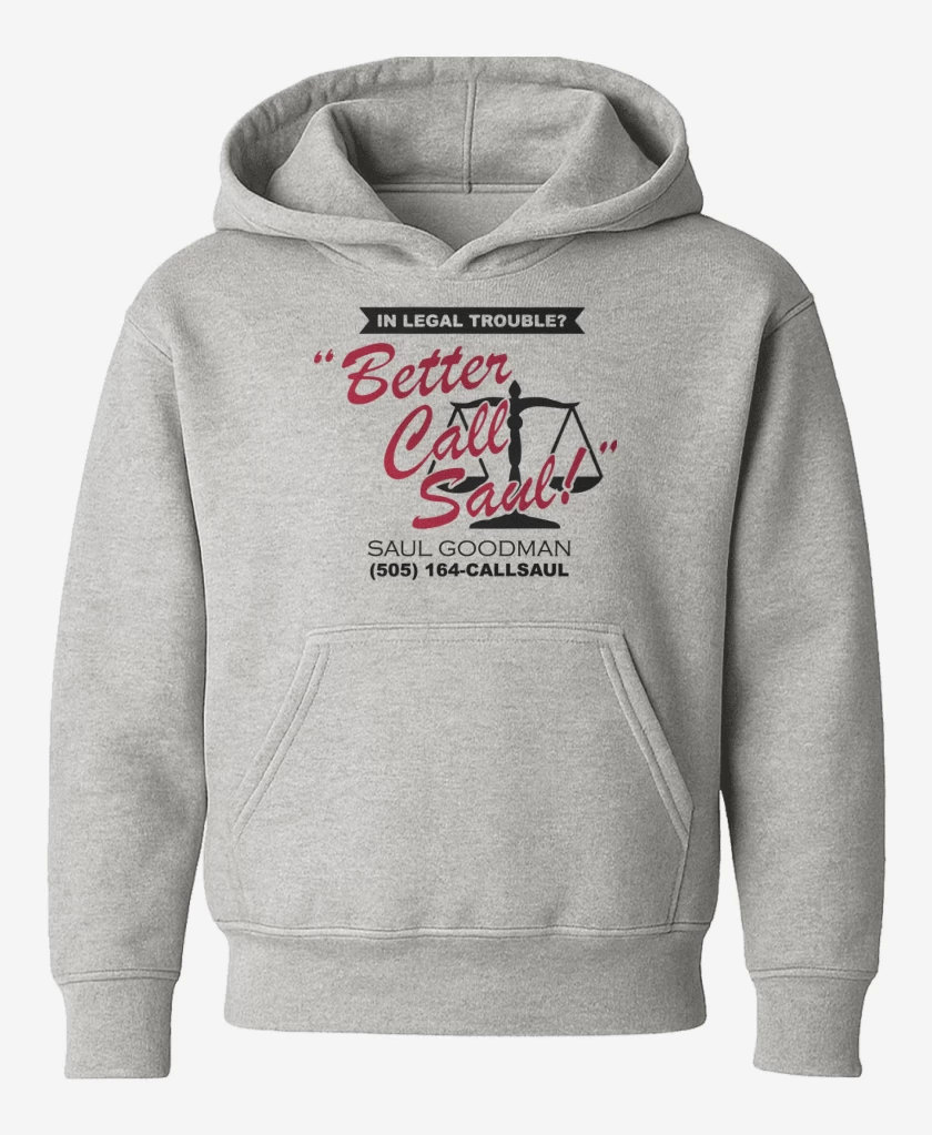 Poleron de niño Gris Melange de Better Call Saul!