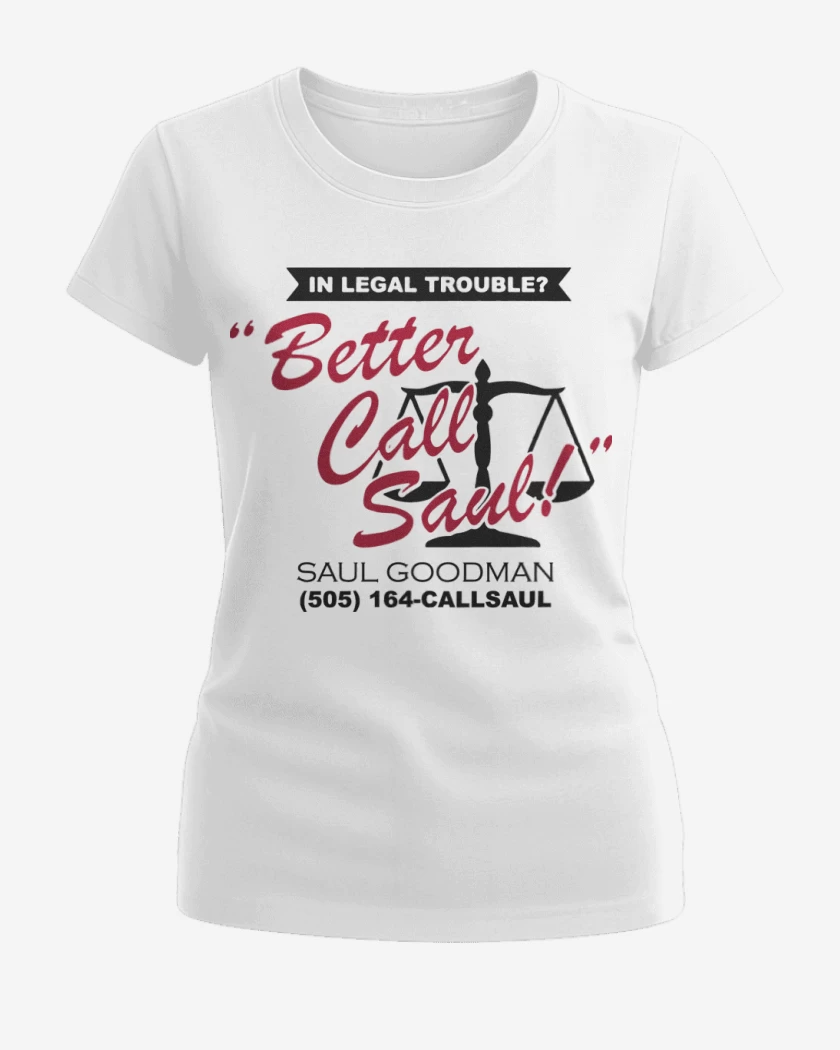 Polera de Mujer Blanco de Better Call Saul!
