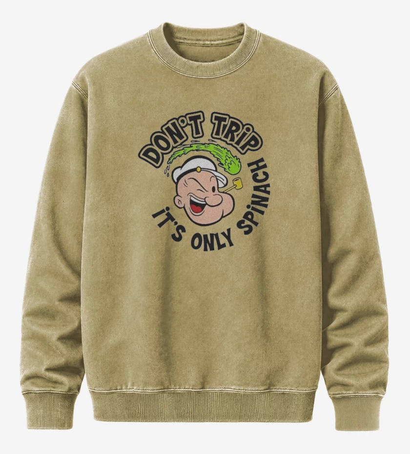 Poleron Polo Acid Wash Beige de Popeye 3 