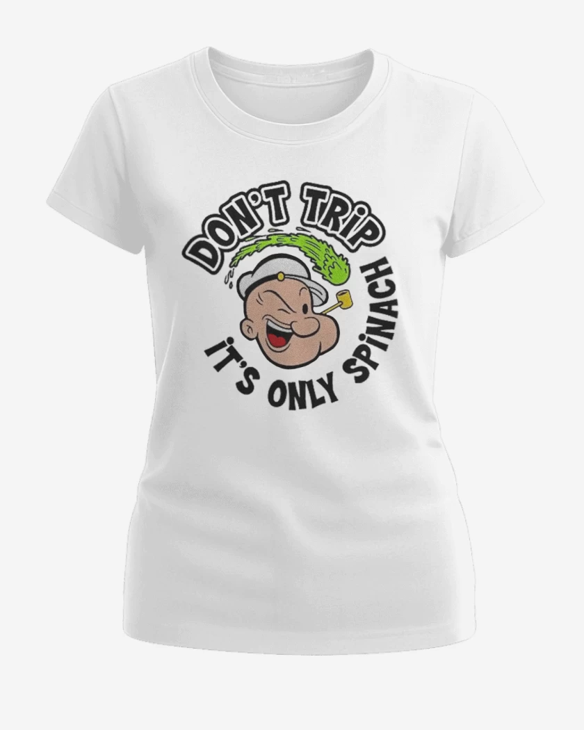 Polera de Mujer Blanco de Popeye 3 