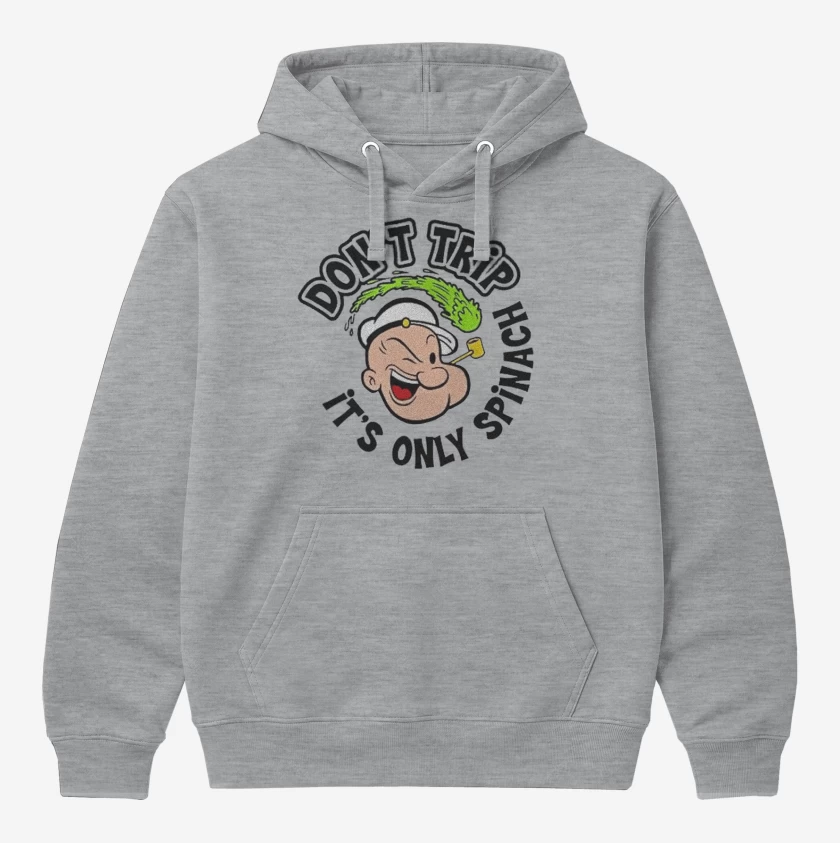 Polerón Canguro Gris Melange de Popeye 3 