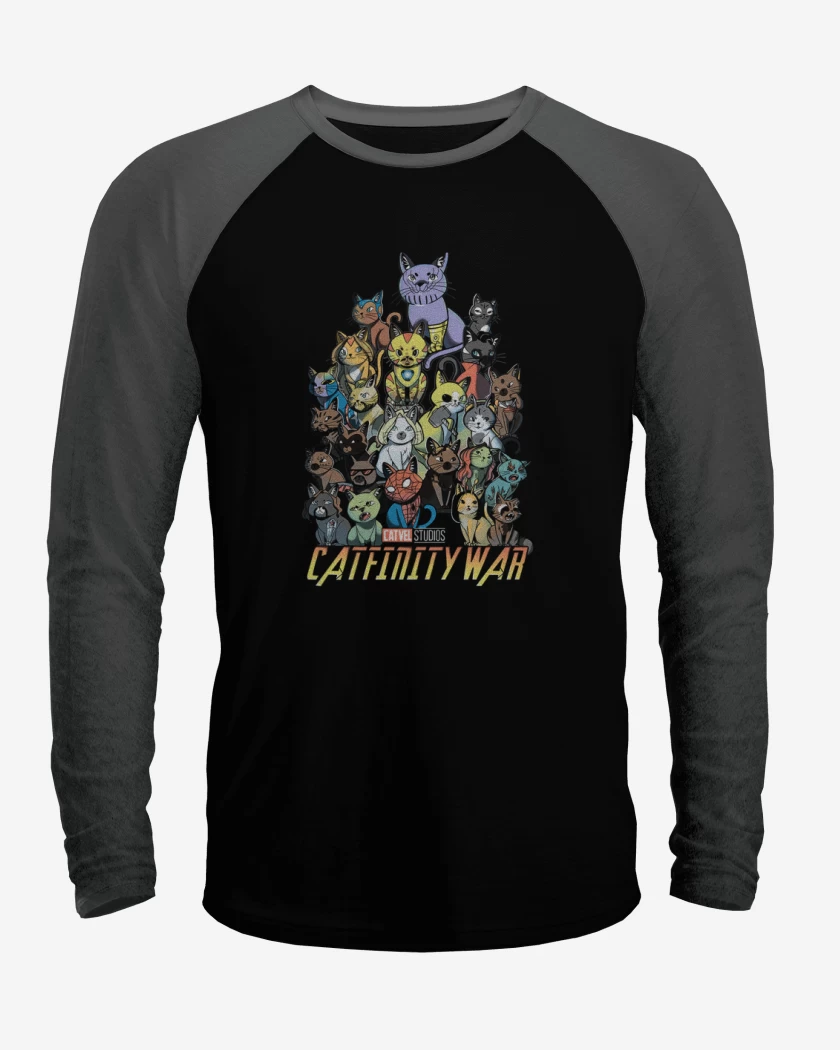 Polera Raglan Catfinity wars