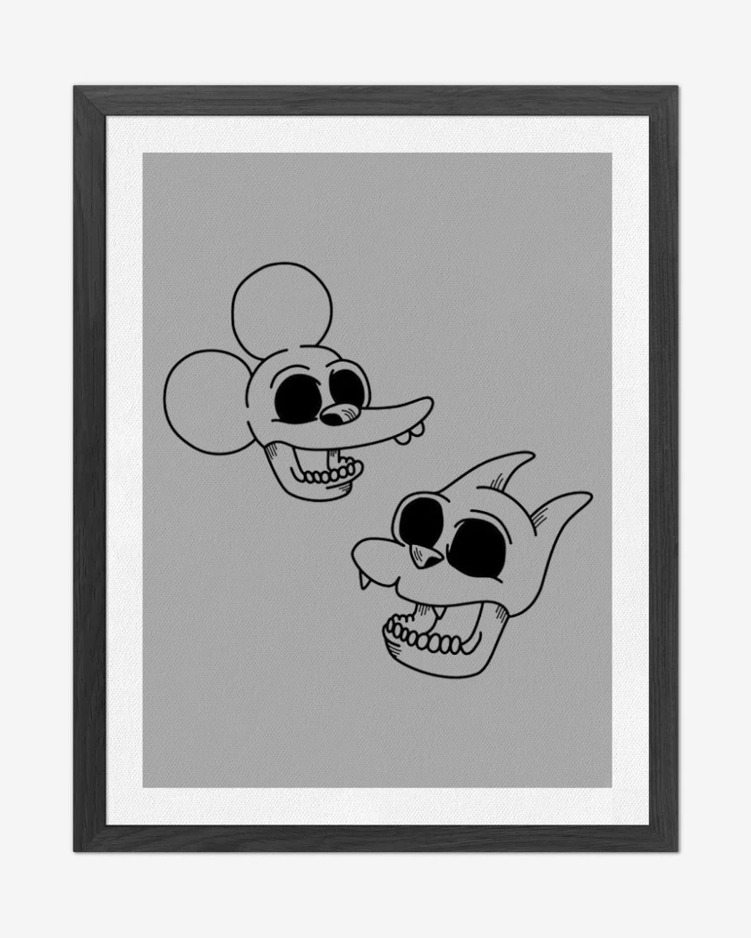 Cuadro decorativo Itchy and Scratchy