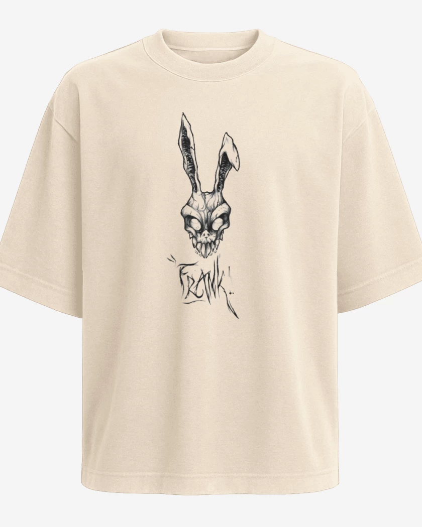 Polera Oversize Beige de Donnie Darko Frank 