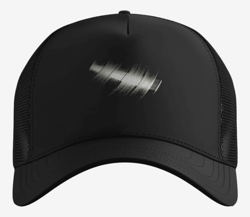 Gorro Negro de Reflejo vinilo 