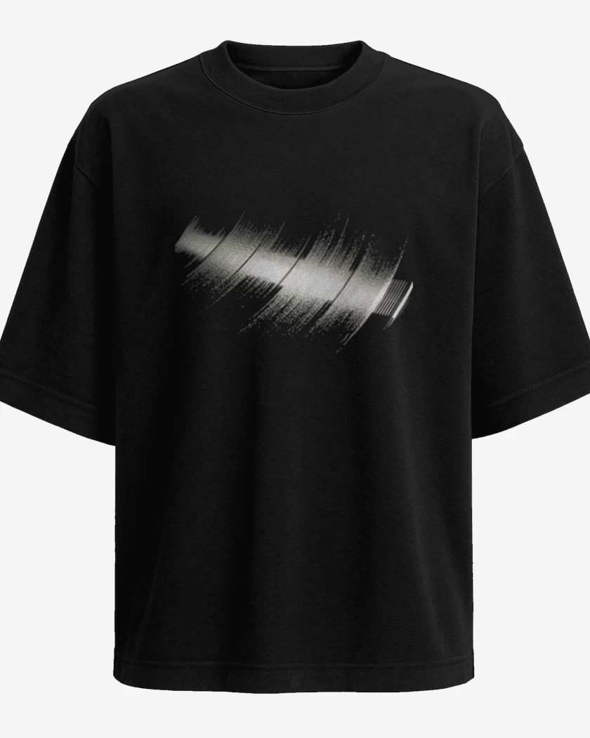 Polera Oversize Reflejo vinilo 