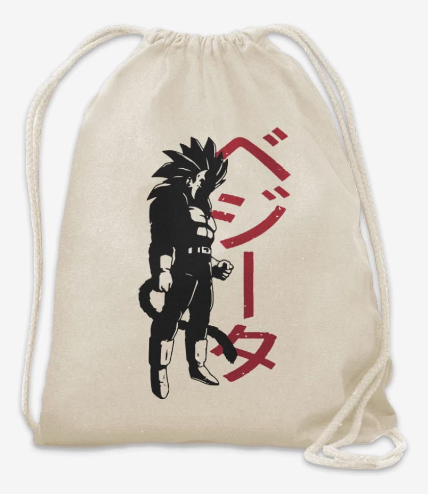 Mochila Blanco de Vegeta SSJ4