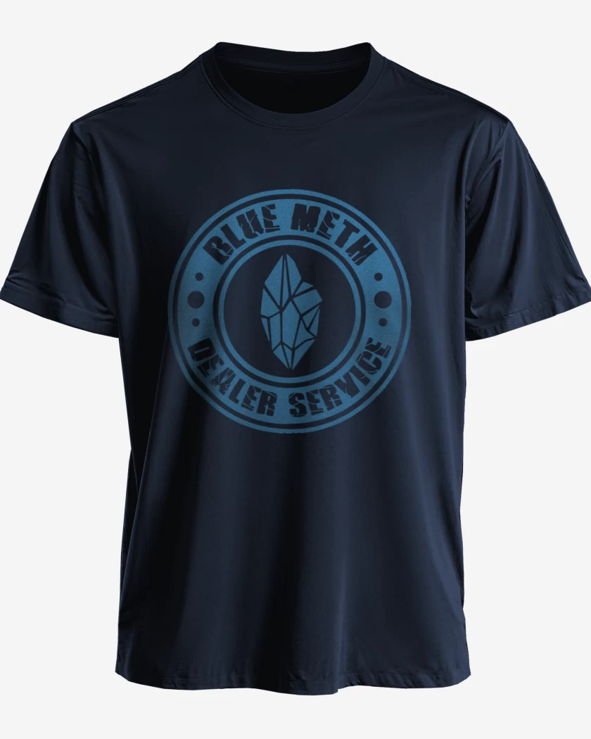 Polera BrBa - Blue Meth Dealer Service
