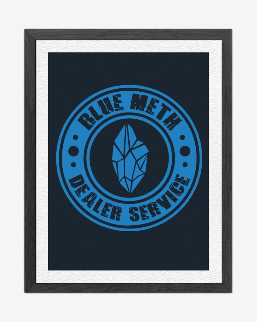 Cuadro decorativo BrBa - Blue Meth Dealer Service