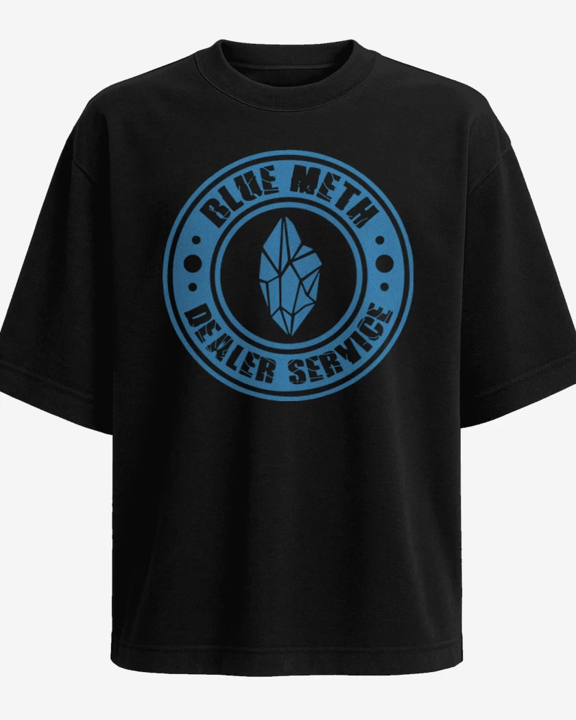 Polera Oversize BrBa - Blue Meth Dealer Service