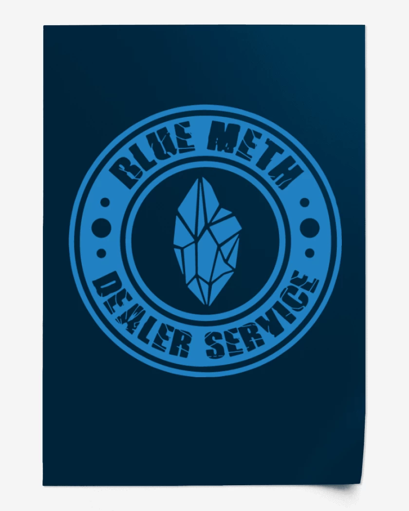Print BrBa - Blue Meth Dealer Service