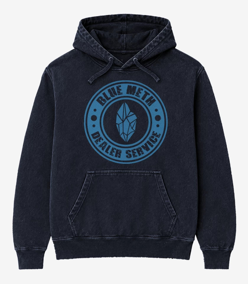 Poleron Canguro Acid Wash BrBa - Blue Meth Dealer Service