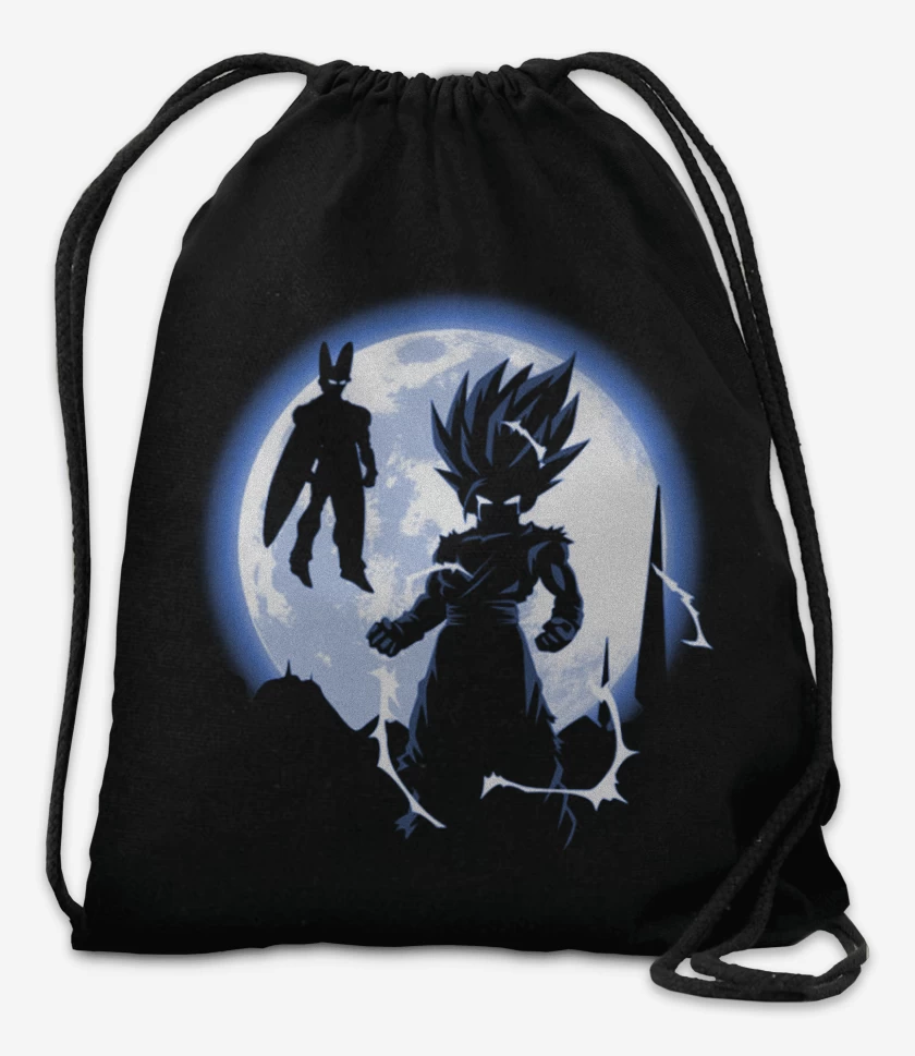 Mochila Negro de Gohan vs celula