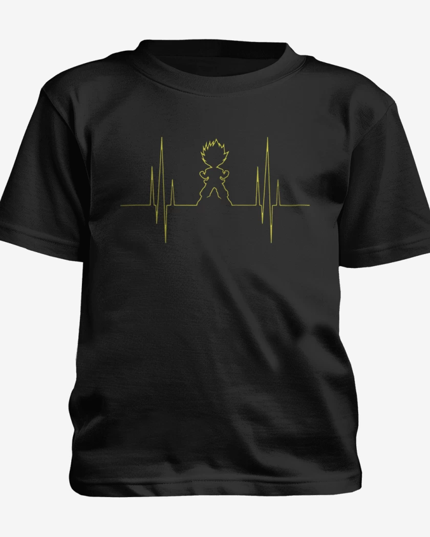 Polera de niño Negro de Signo vital saiyajin