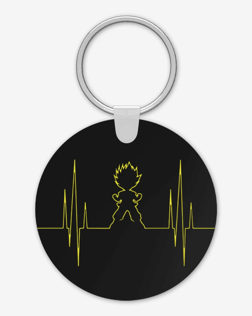 Llavero Signo vital saiyajin