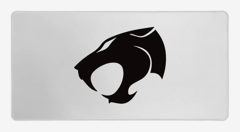 Mouse pad Gamer Blanco de Thundercats negro