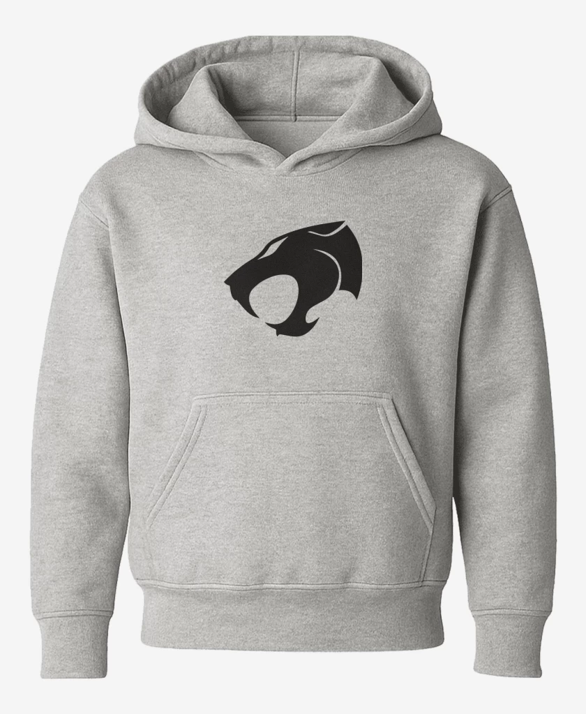 Poleron de niño Gris Melange de Thundercats negro