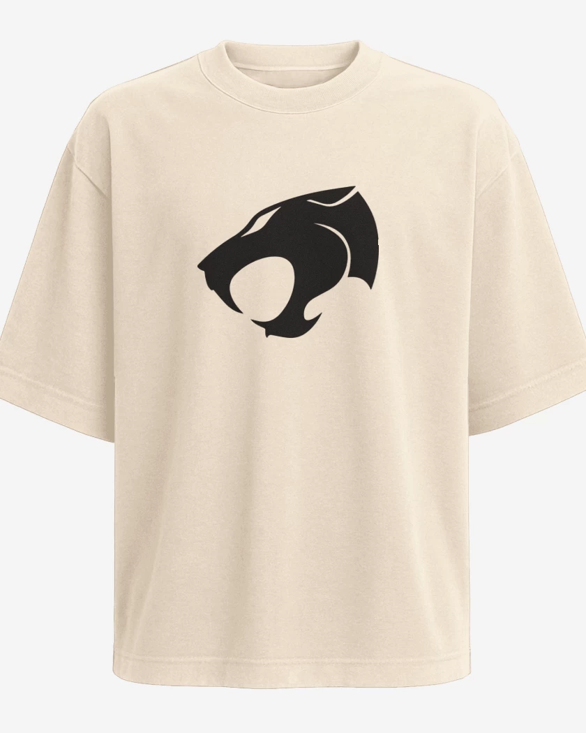 Polera Oversize Thundercats negro